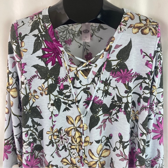 Floral Dress Pink Coconut Boutique Size Large - Picture 6 of 10